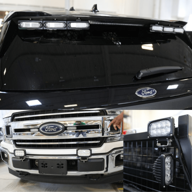 LED lights for emergency vehicles