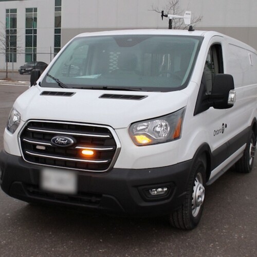 Upfitting Ford Transit 250 Cargo Van for use as an Air Quality Test Vehicle