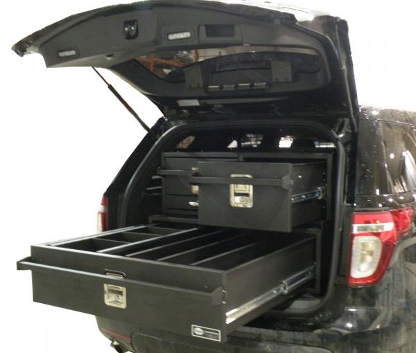 Ford Interceptor Utility - Dual Drawer - D and R Electronics