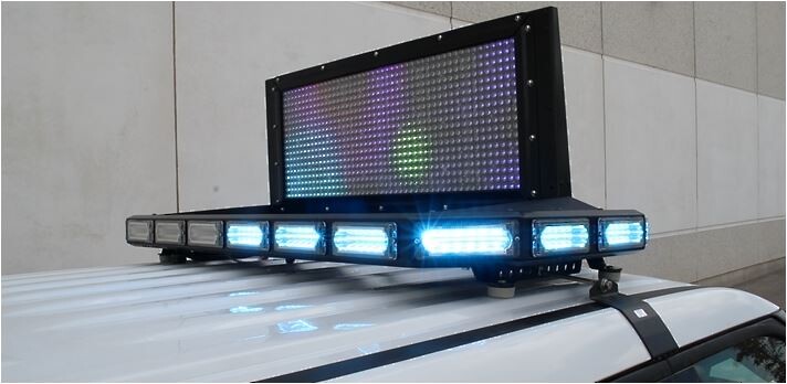 High-Intensity LED Lightbar - Full Color - D and R Electronics