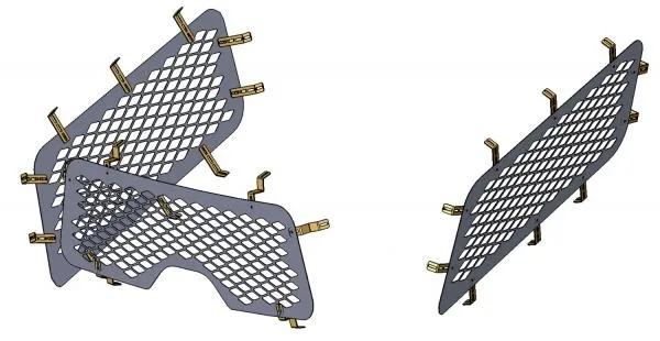 Ford Expedition Max Rear Window Guards - D and R Electronics