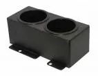 Dual Cupholder for Floor or Surface Mount - D and R Electronics