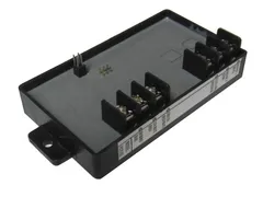 D&R FS2100-S solid state flasher in a black case with barrier screw terminals and a mounting tab