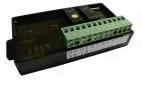 D&R FS2600-S tail light flasher with a numbered 12-position green terminal block marked black out and REV