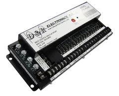 D&R PDU42WB power distribution unit with ground, ignition output and battery output terminal block rows