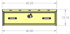 Single Cabinet with Lock - D and R Electronics